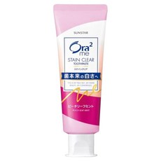 Ora2 愛樂齒 亮白淨色去漬牙膏, 有效潔白牙齒, 去除齒垢, 預防蛀牙, 保持口氣清新, 130g, 1條