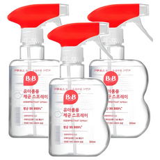비앤비 유아용품 제균 스프레이 용기형, 300ml, 3개