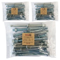 Inno Tools 混凝土楔形錨栓 鍍鋅 10mm x 150mm 1141, 36個