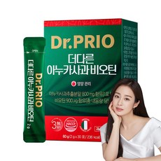 닥터프리오 더다른 아누카사과 비오틴 30p, 60g, 1개