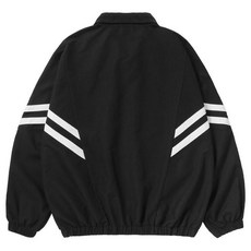 문컬렉션 더블라인 오버핏 바람막이 자켓 - 이미지 2