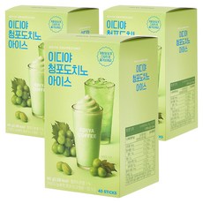 EDIYA COFFEE 青葡萄冰茶隨身包, 16g, 40條, 3盒