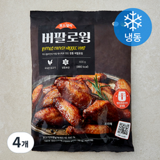 푸드렐라 버팔로윙 (냉동), 400g, 4개