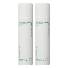 [비건뷰티] 이니스프리 그린티 히알루론산 미스트, 150ml, 2개