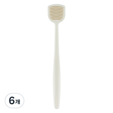 앤드하우스 리필형 혀크리너 화이트, 14g, 6개