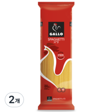 GALLO 스파게티 No 3, 450g, 2개