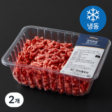 굿미트찹 호주산 우앞다리 다짐육 (냉동), 700g, 2개