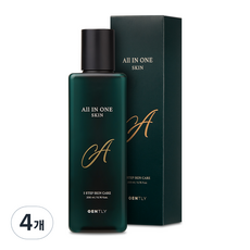 젠틀리 올인원 스킨, 200ml, 4개