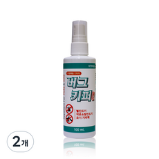 버그키퍼알파 위생해충 털진드기 모기 기피제, 100ml, 2개