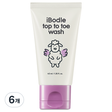 아이보들 탑투토 워시, 6개, 40ml