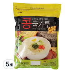 청솔 콩국가루, 850g, 5개