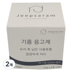 Jeepsaram 油凝固劑 5入, 100g, 2個