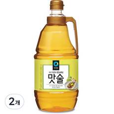 청정원 생강&매실 맛술, 1.8L, 2개