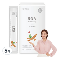 천호엔케어 홍삼청, 300ml, 5개