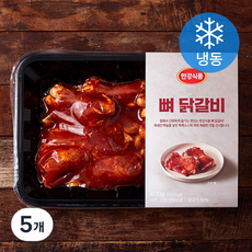 뼈 닭갈비 (냉동), 400g, 5개
