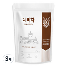 Greatea 그래이티 계피차, 3개, 50개입, 1g