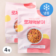 두끼 로제 떡볶이 (냉동), 450g, 4개