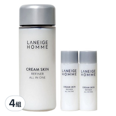 LANEIGE 蘭芝 男士多效化妝水組合 150ml + 25ml + 25ml, 4組