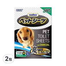 PAMDOGS 幫狗適 寵物竹炭尿布, 厚型, 45x60cm, 50枚, 50片, 100片