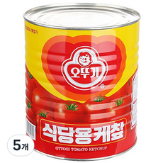 오뚜기 오리지널 식당용 케첩 캔, 3.3kg, 5개