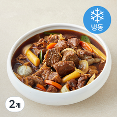 뭇나 살코기 듬뿍 소갈비찜 (냉동), 600g, 2개