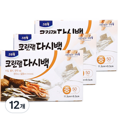 크린랲 다시백, 중(M), 50개입, 12개
