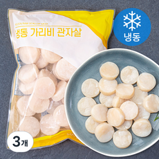 가리비관자 가리비 관자살 (냉동) 500g 3개