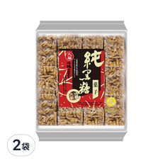 九福 黑糖沙琪瑪 450g, 傳統美味, 香濃黑糖, 飽足口感, 2袋