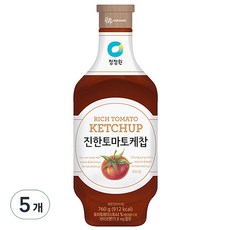 대상 청정원 진한케찹, 760g, 5개