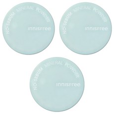 INNISFREE 無油無慮礦物控油蜜粉 5g, 單色, 3罐