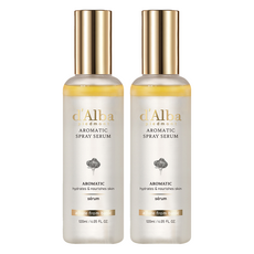 [비건뷰티] 달바 화이트 트러플 퍼스트 아로마틱 스프레이 세럼, 120ml, 2개