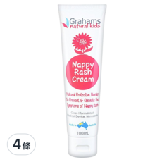 Grahams 珂然 嬰兒屁屁霜 100ml，增強肌膚屏障，深層滋潤，舒緩不適, 4條