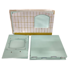 TEAMSON 小廚師馬賽經典玩具廚房 - 白色/薄荷色, 薄荷綠白, 1組