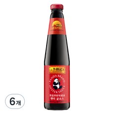 李錦記 熊貓牌鮮味蠔油, 510g, 6瓶