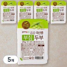 곰곰 국산콩 부침두부, 170g, 5개