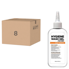 MIP 男性私密清潔凝膠, 200ml, Hygiene Wash Gel for Men, 8瓶