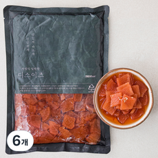 디스이즈 오복지 장아찌, 1kg, 6개