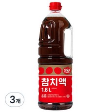 식자재왕 참치액, 1.8L, 3개