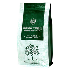 eCOFFEE 壹咖啡 義式綜合咖啡豆，100%阿拉比卡豆，經典冠軍義式咖啡，香濃不苦，風味絕佳, 咖啡豆(無研磨), 454g, 1包
