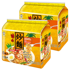 Want-Want 旺旺 浪味炒麵, 南洋風味, 5包入, 10包