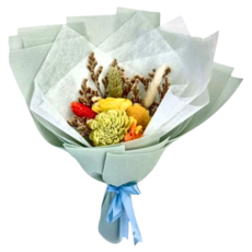 A-ONE 匯旺 通草玫瑰花束 擴香花束 乾燥花束 (花束尺寸: 約 25 x 25 公分), V款