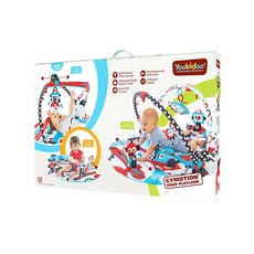 Yookidoo 健力遊戲墊，GYMOTION Robo Playland, 105 x 85 x 47cm, 科幻基地