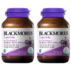 BLACKMORES 澳佳寶 孩童rTG Omega-3膠囊, 90顆, 2罐