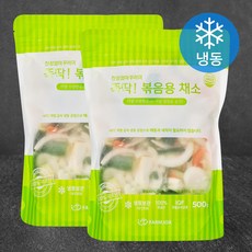 친정엄마꾸러미 뚝딱 볶음용 채소 (냉동), 500g, 2개