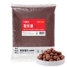 화분월드 대립 더좋은 황토볼 5.5kg, 1개