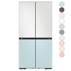 삼성냉장고 rf84c906b4e [색상선택형] 삼성전자 비스포크 키친핏 4도어 냉장고 615L 방문설치 RF60C9012AP