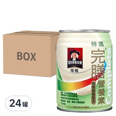 QUAKER 桂格 完膳 特護低糖, 250ml, 24罐