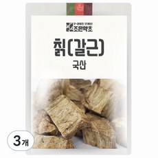 조은약초 프리미엄 칡 갈근, 300g, 3개