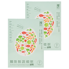 裸廚房 大寶寶粥 鯛魚鮮蔬, 營養師精準比例配置 160g大份量, 320g, 2盒