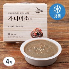 고래미 가니미소G (냉동), 80g, 4개